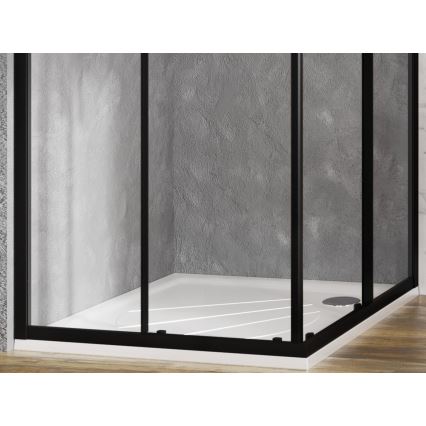 Ravak XA037701010 - Kvadratna tuš kad PERSEUS 90x90 cm bela