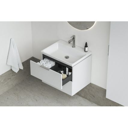 Ravak XJX01260001 - Vgradni umivalnik COMFORT 60x46 cm keramika/bela