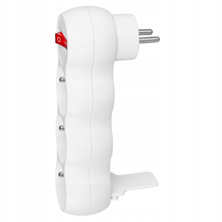 Razdelilec s stikalom, 3 vtičnice