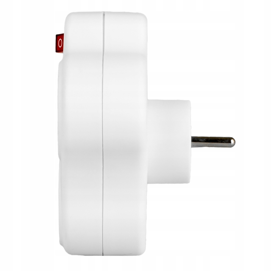 Razdelilna vtičnica s stikalom, 3 vtičnice