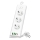 Razdelilna vtičnica z zaščito LINEA PRO 3x230V + 3xUSB-A + 1xUSB-C SCHUKO 3 m bela