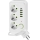 Razdelilnik vtičnic s stikalom LINEA 3x230V + 5xUSB A/C SCHUKO 3 m bela