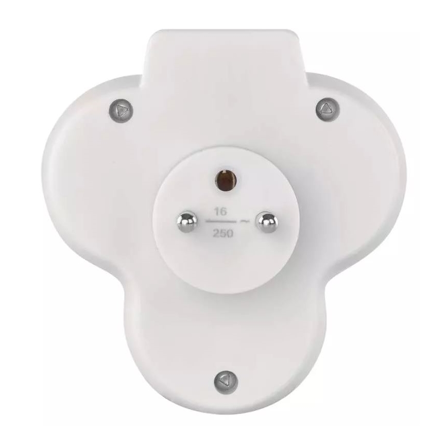 Razdelna vtičnica s stikalom 3x10A/230V