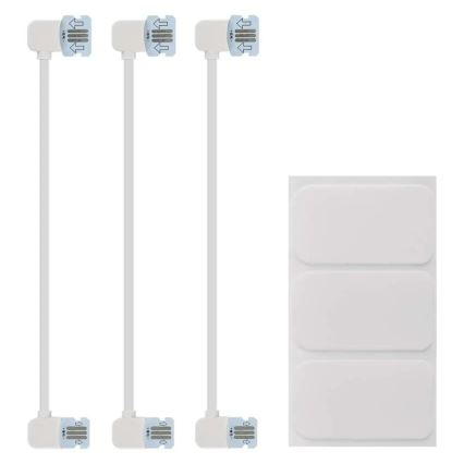 Komplet 3x LED RGBIC+CCT zatemljiv panel - razširitev LED/1,8W/230V Wi-Fi Tuya