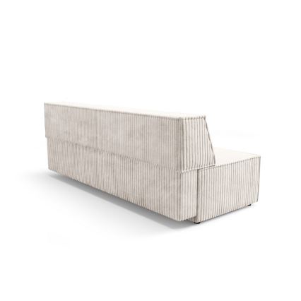 Raztegljiv trosed s prostorom za shranjevanje TERAMO bež