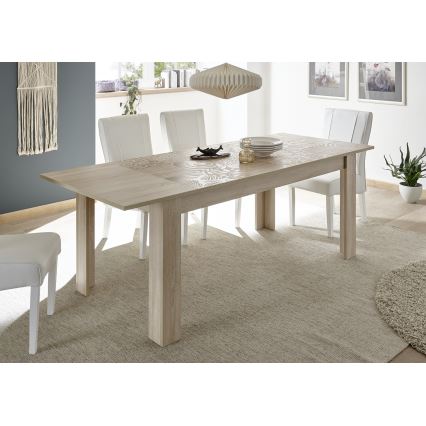 Raztegljiva jedilna miza ARIA hrast sonoma