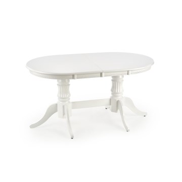 Raztegljiva jedilna miza FUERTE 150/190x90 cm bela