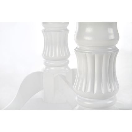Raztegljiva jedilna miza FUERTE 150/190x90 cm bela