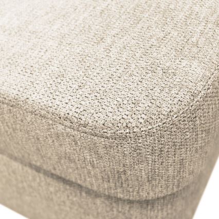 Raztegljiva kotna sedežna garnitura s prostorom za shranjevanje v obliki črke U SERPA, desna, bež