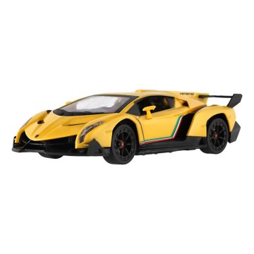 RC avto Lamborghini z daljinskim upravljalnikom 3xAA + 2xAA, rumen