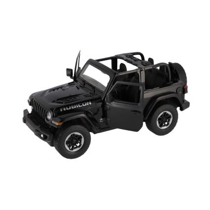 RC avto z daljinskim upravljalnikom Jeep Wrangler Rubicon RASTAR 5xAA + 2xAA črn