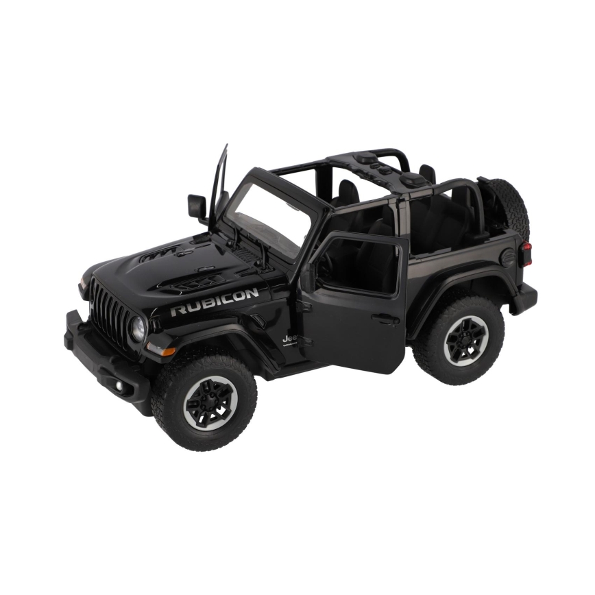 RC avto z daljinskim upravljalnikom Jeep Wrangler Rubicon RASTAR 5xAA + 2xAA črn
