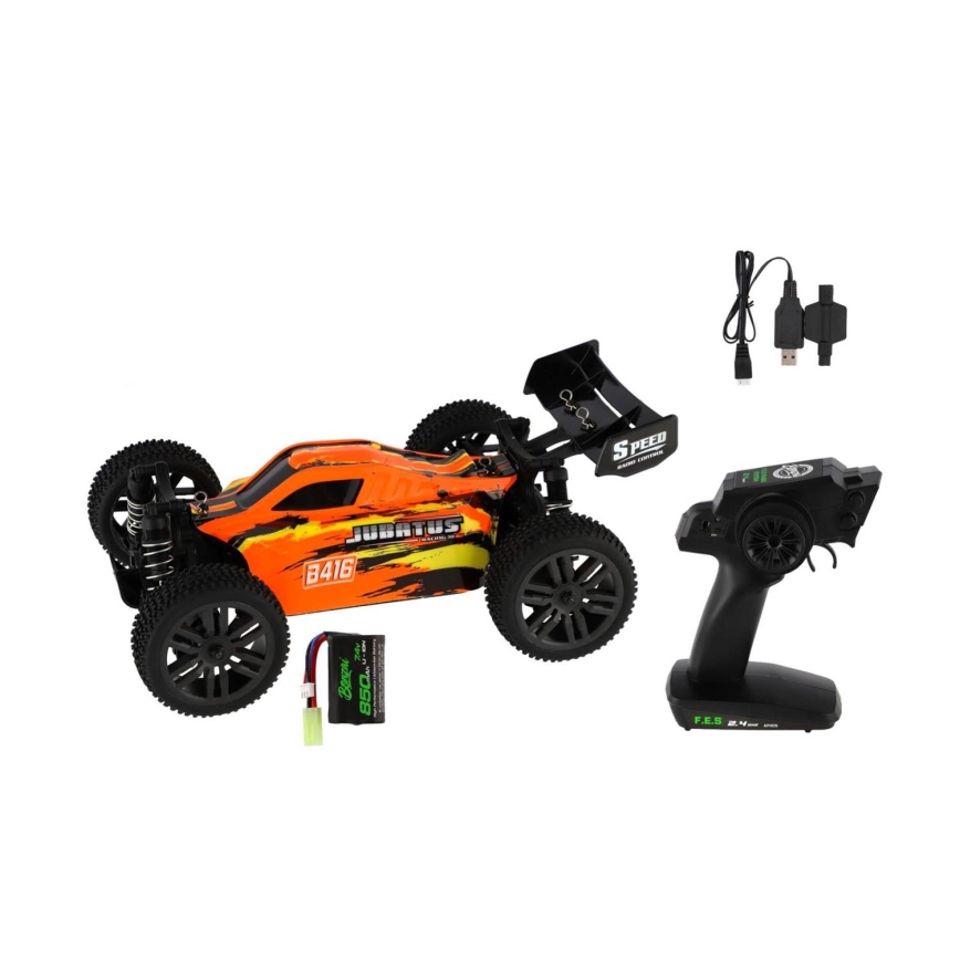 RC avto z daljinskim upravljanjem Buggy Bonzai, 7,4 V/850 mAh, črn/oranžen