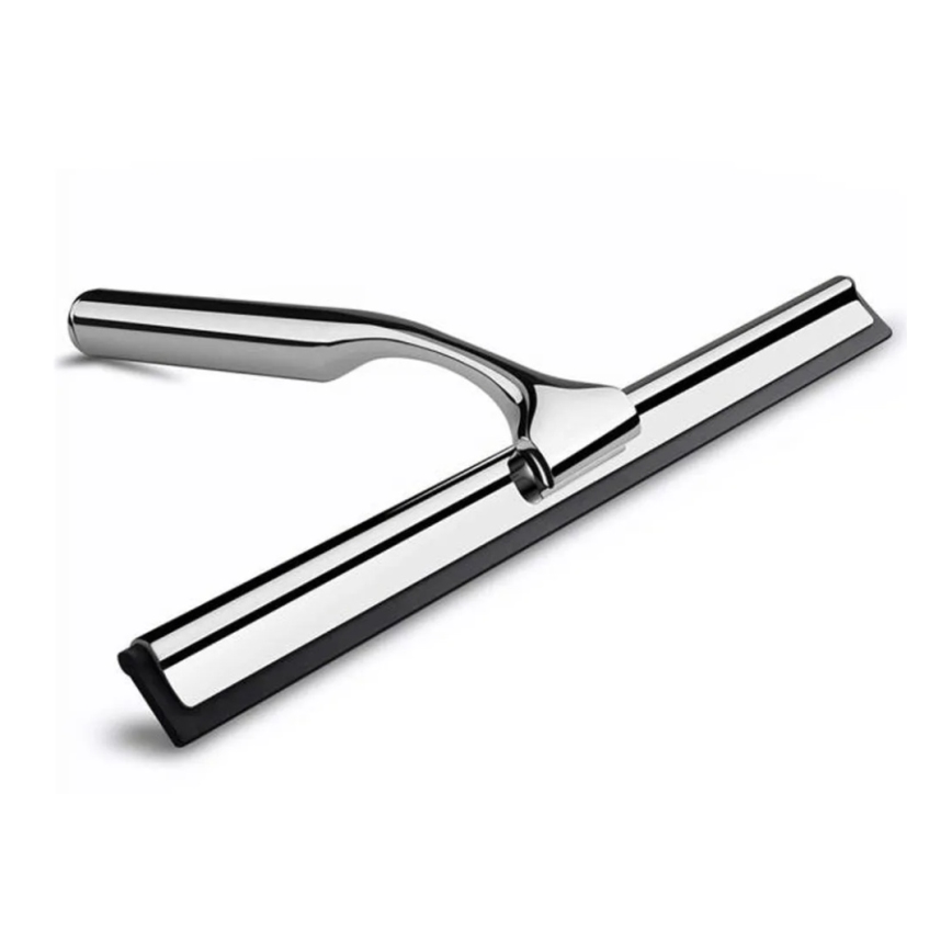 REA-70000 - Strgalo za steklo z držalom, sijajni krom