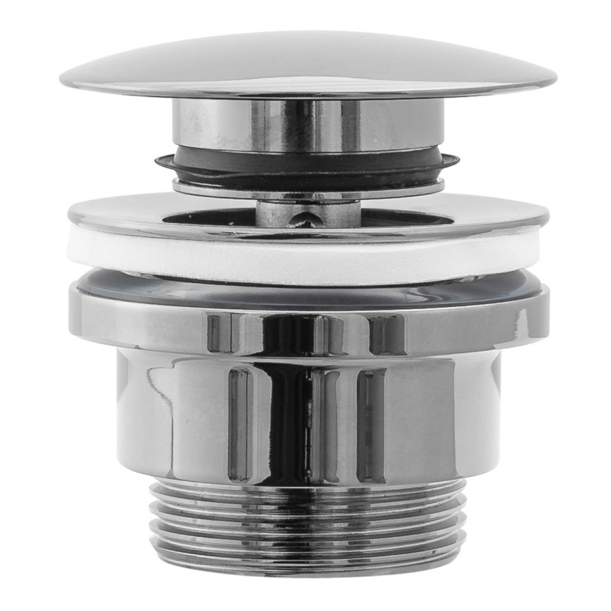 REA-A5217 - Odtok za umivalnik CLICK-CLACK, premer 6,4 cm, sijajni krom