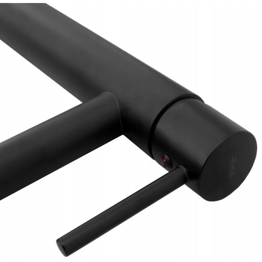 REA-B0229 - Pipa za umivalnik TESS 31,5 cm črna