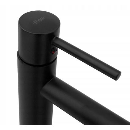 REA-B0229 - Pipa za umivalnik TESS 31,5 cm črna