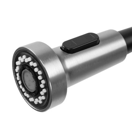 REA-B0417 - Pomivalna armatura s izvlečno prho COLIN 42,5 cm nikelj