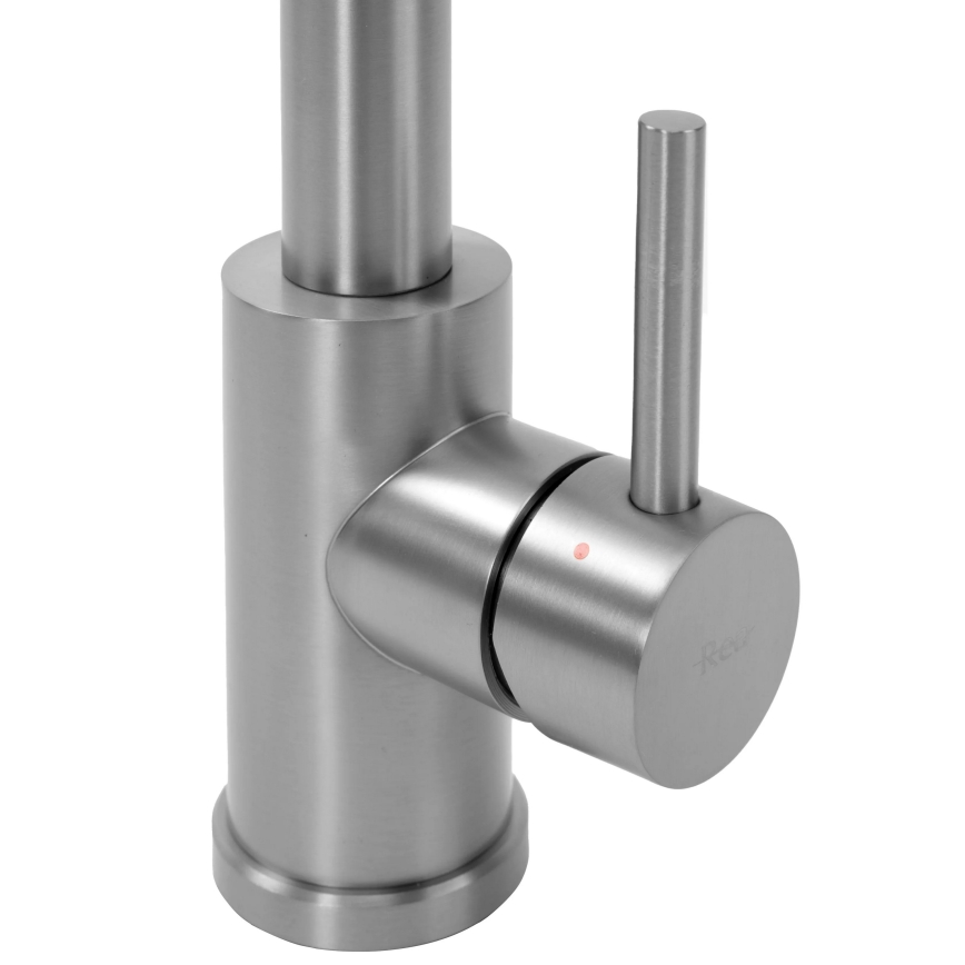 REA-B0417 - Pomivalna armatura s izvlečno prho COLIN 42,5 cm nikelj