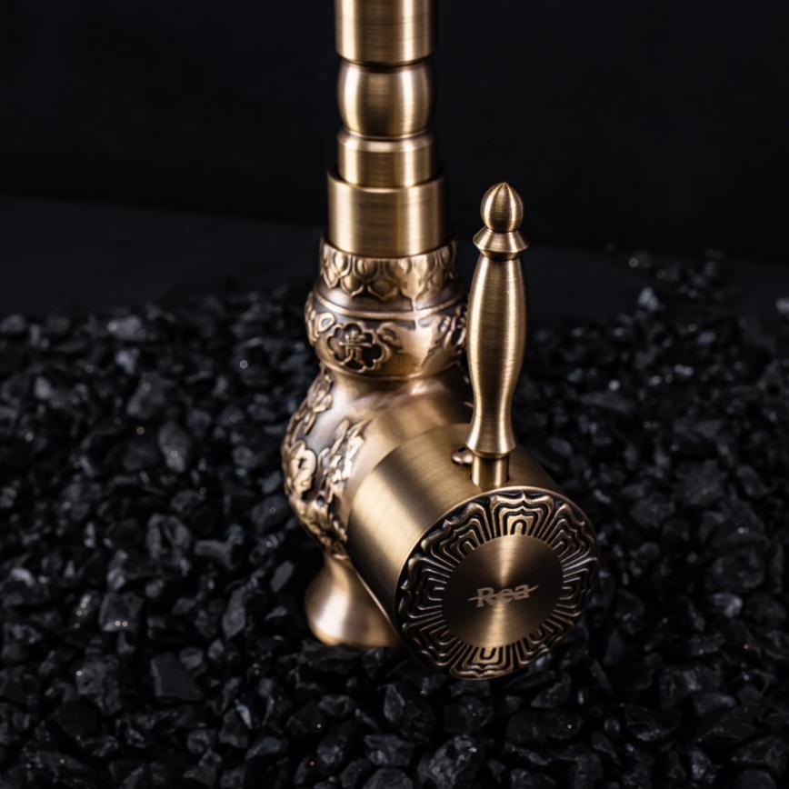 REA-B2500 - Mešalna baterija za umivalnik VENICE, 32 cm, brušeno zlato