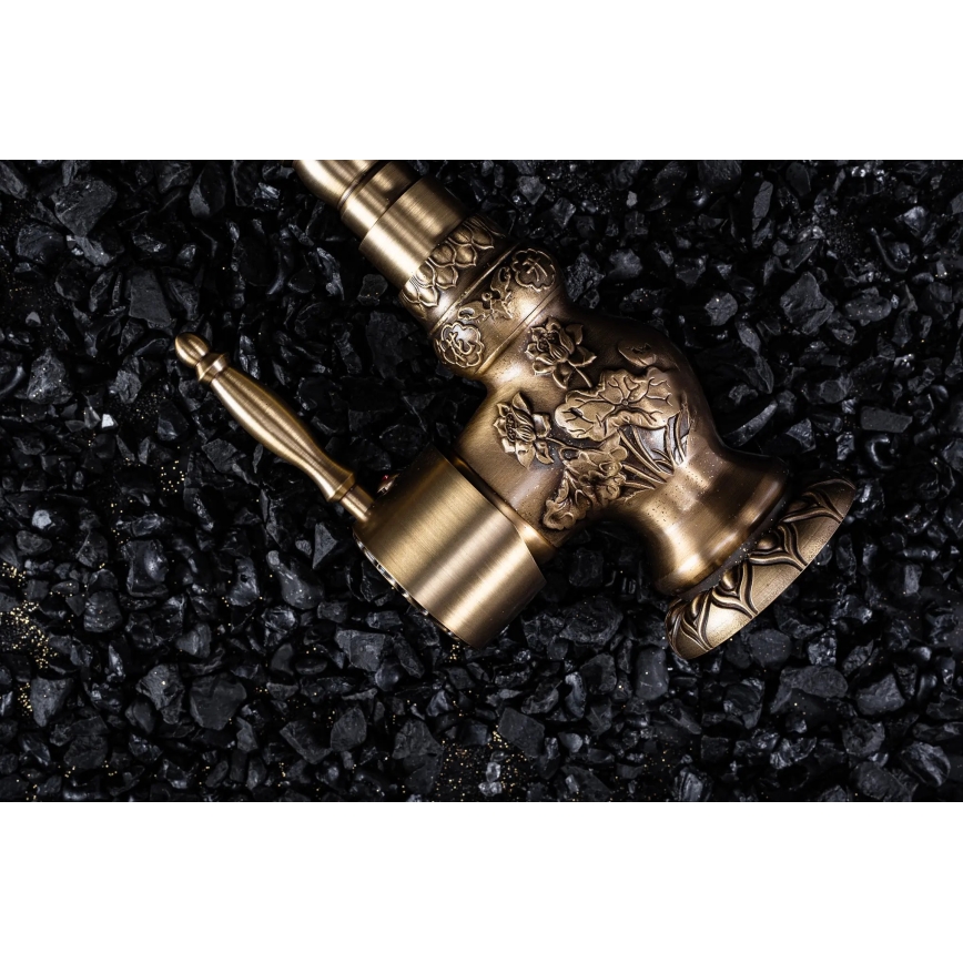 REA-B2500 - Mešalna baterija za umivalnik VENICE, 32 cm, brušeno zlato