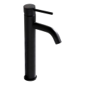 REA-B4103 - Pipa za umivalnik LUNGO 28 cm črna