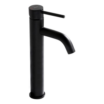 REA-B4103 - Pipa za umivalnik LUNGO 28 cm črna