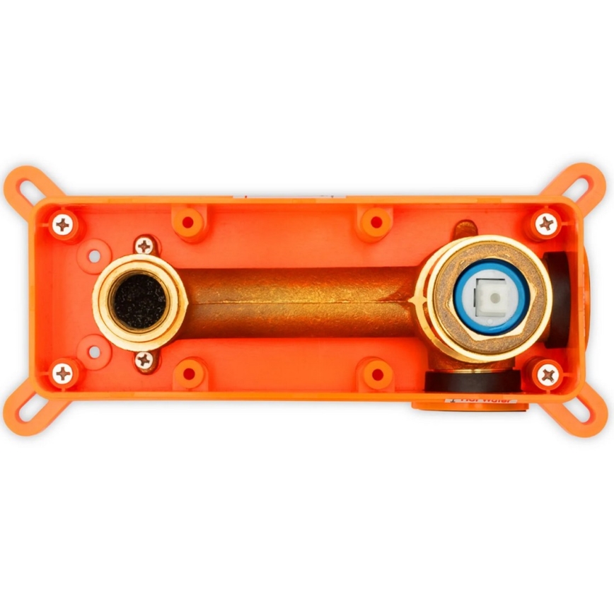 REA-B4109 - Pipa za umivalnik za podometno vgradnjo LUNGO, krtačeno zlato