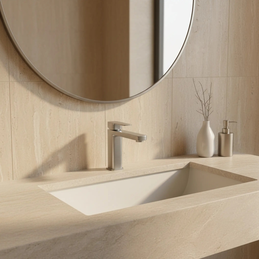 REA-B4589 - Umivalni mešalnik ARLO 17 cm, nikelj