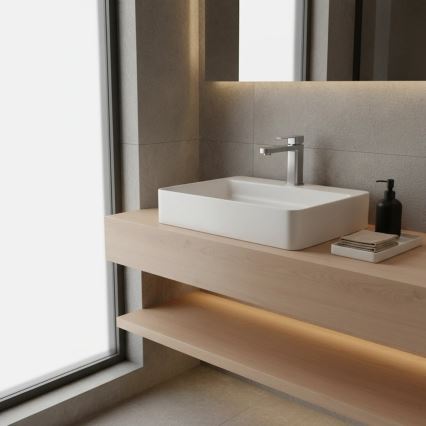 REA-B4589 - Umivalni mešalnik ARLO 17 cm, nikelj