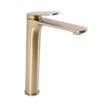 REA-B4895 - Pipa za umivalnik MARCO 27,5 cm, brušeno zlato