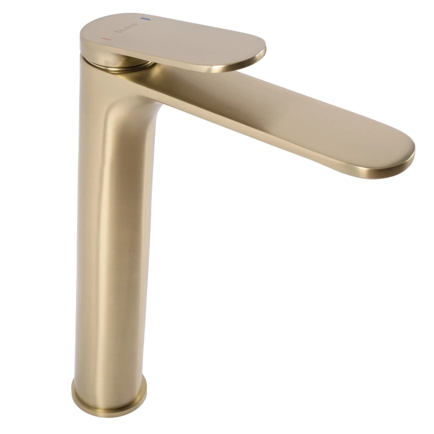 REA-B4895 - Pipa za umivalnik MARCO 27,5 cm, brušeno zlato