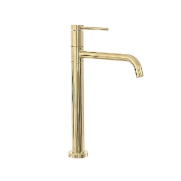 REA-B5002 - Pipa za umivalnik LUGANO 34 cm zlata