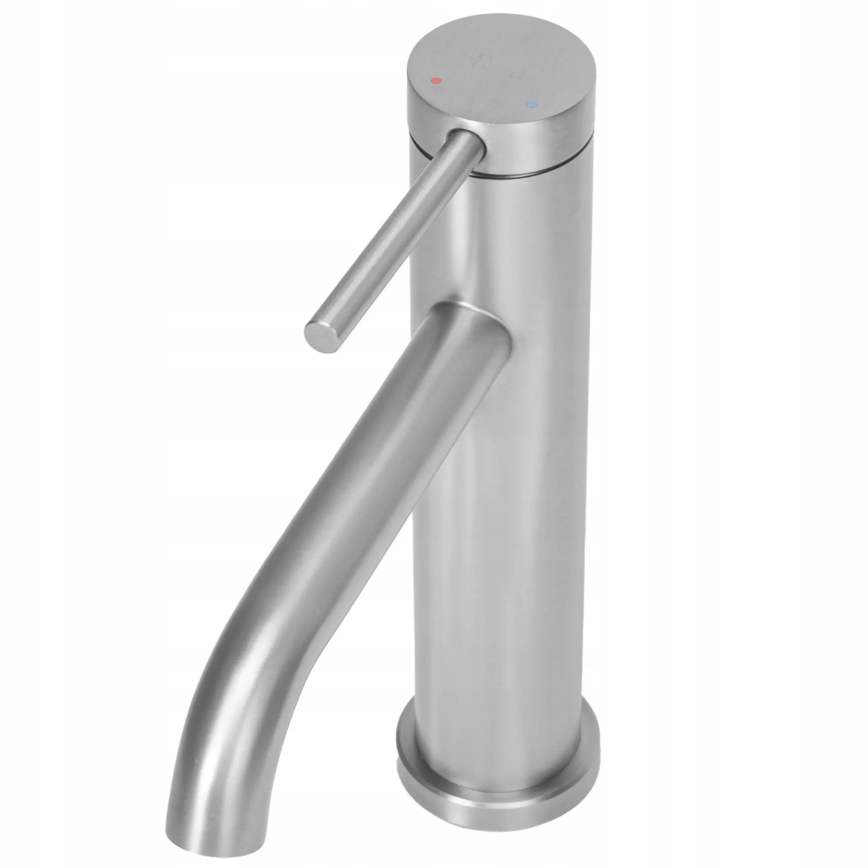 REA-B5324 - Pipa za umivalnik CLIF 20,5 cm brušeno nerjavno jeklo