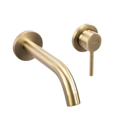 REA-B5334 - Podometna pipa za umivalnik OWEN, brušeno zlato