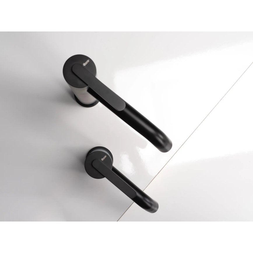 REA-B5504 - Umivalniška armatura ONTARIO 17,5 cm, črna