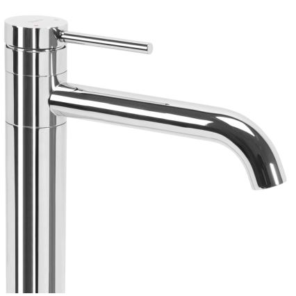 REA-B6100 - Pipa za umivalnik LUNGIS 34,5 cm, sijajni krom