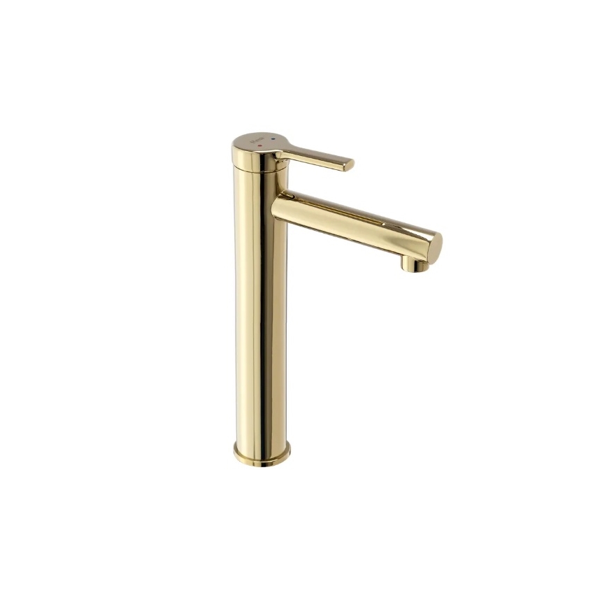 REA-B6215 - Pipa za umivalnik PIXEL 27,5 cm zlata