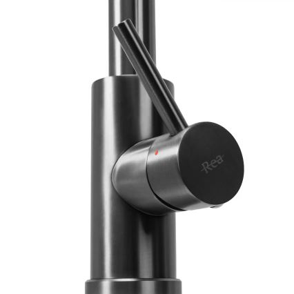 REA-B7437 - Kuhinjska armatura z izvlečno prho FRESH, 45 cm, titan