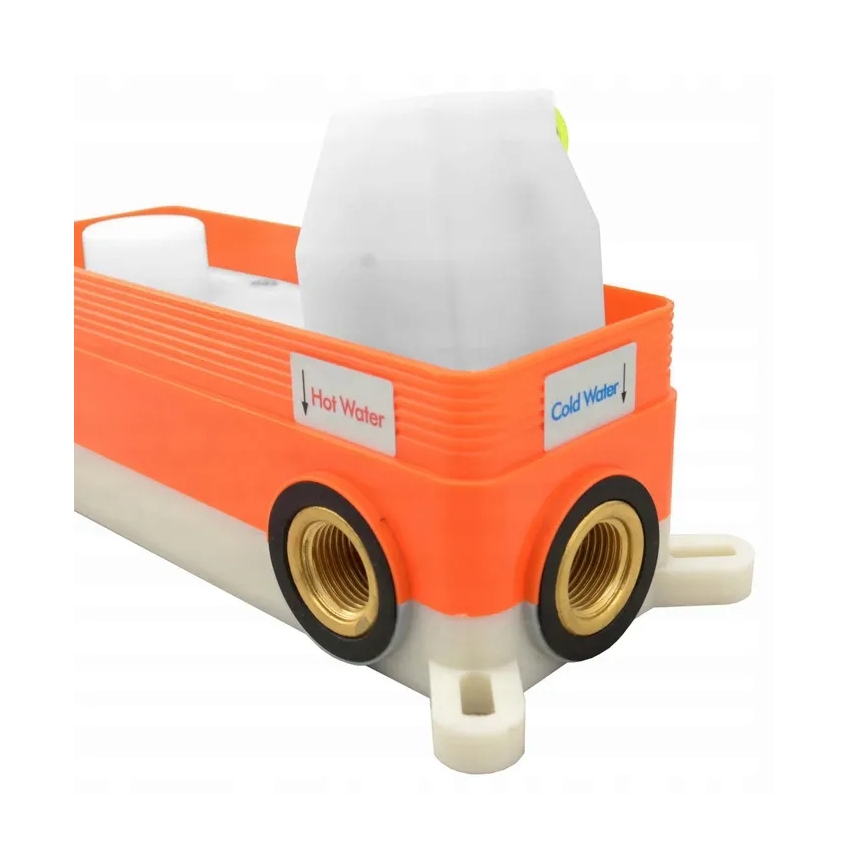 REA-B7503 - Komplet za kad z vgradno baterijo LUNGO, brušeno zlato