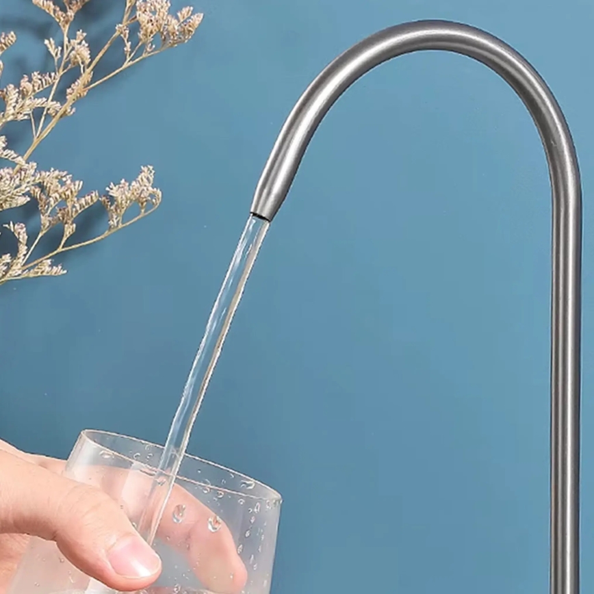REA-B7563 - Kuhinjska armatura z izvlečno prho in filtracijo ECO FRESH, dolžina 37,5 cm, nikljana