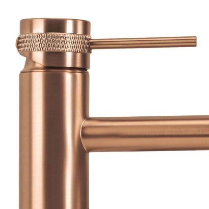 REA-B8988 - Armatura za umivalnik LUNGO 28 cm, brušen baker