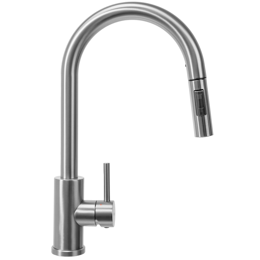 REA-B9146 - Pomivalna pipa z izvlečno prho FRESH 39,5 cm nikelj