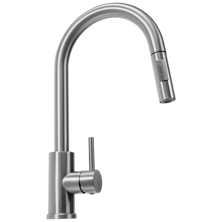 REA-B9146 - Pomivalna pipa z izvlečno prho FRESH 39,5 cm nikelj