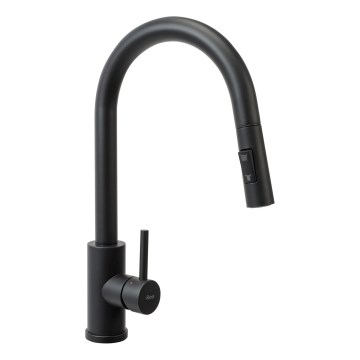 REA-B9147 - Kuhinjska pipa z izvlečnim pršilcem FRESH 39,5 cm mat črna