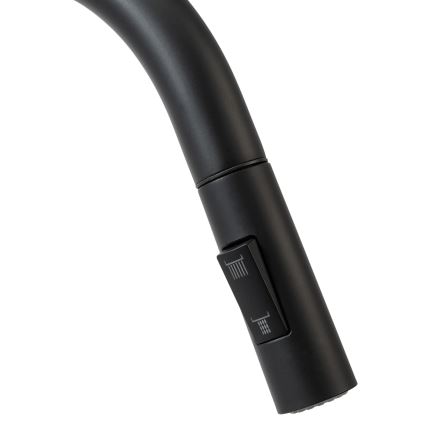 REA-B9147 - Kuhinjska pipa z izvlečnim pršilcem FRESH 39,5 cm mat črna