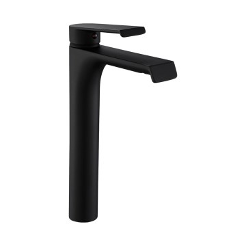 REA-B9966 - Pipa za umivalnik HASS 28 cm matna črna