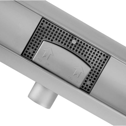 REA-G2501 - Odtočni žleb NEOX 60 cm iz nerjavečega jekla