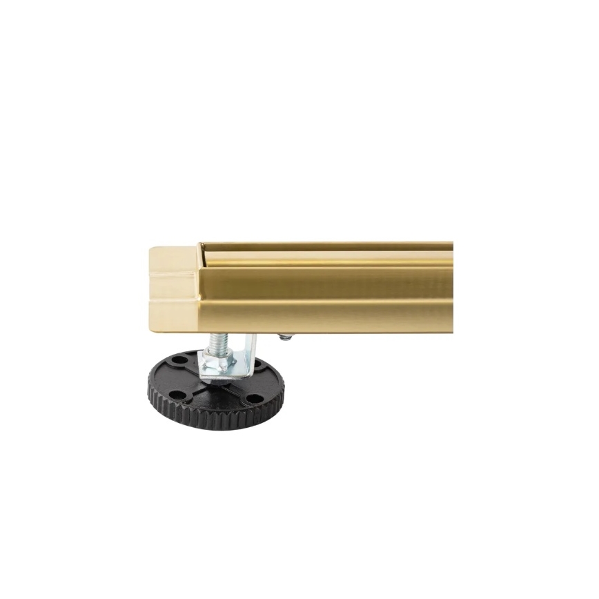 REA-G2714 - Odtokni žleb NEOX SLIM 70 cm nerjaveče jeklo/brušeno zlato