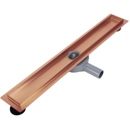 REA-G4800 - Odtočni žleb NEOX PRO 60 cm iz brušenega bakra